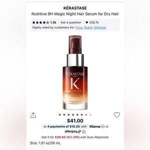 Kerastase Nutritive 8H Magic Night Hair Serum